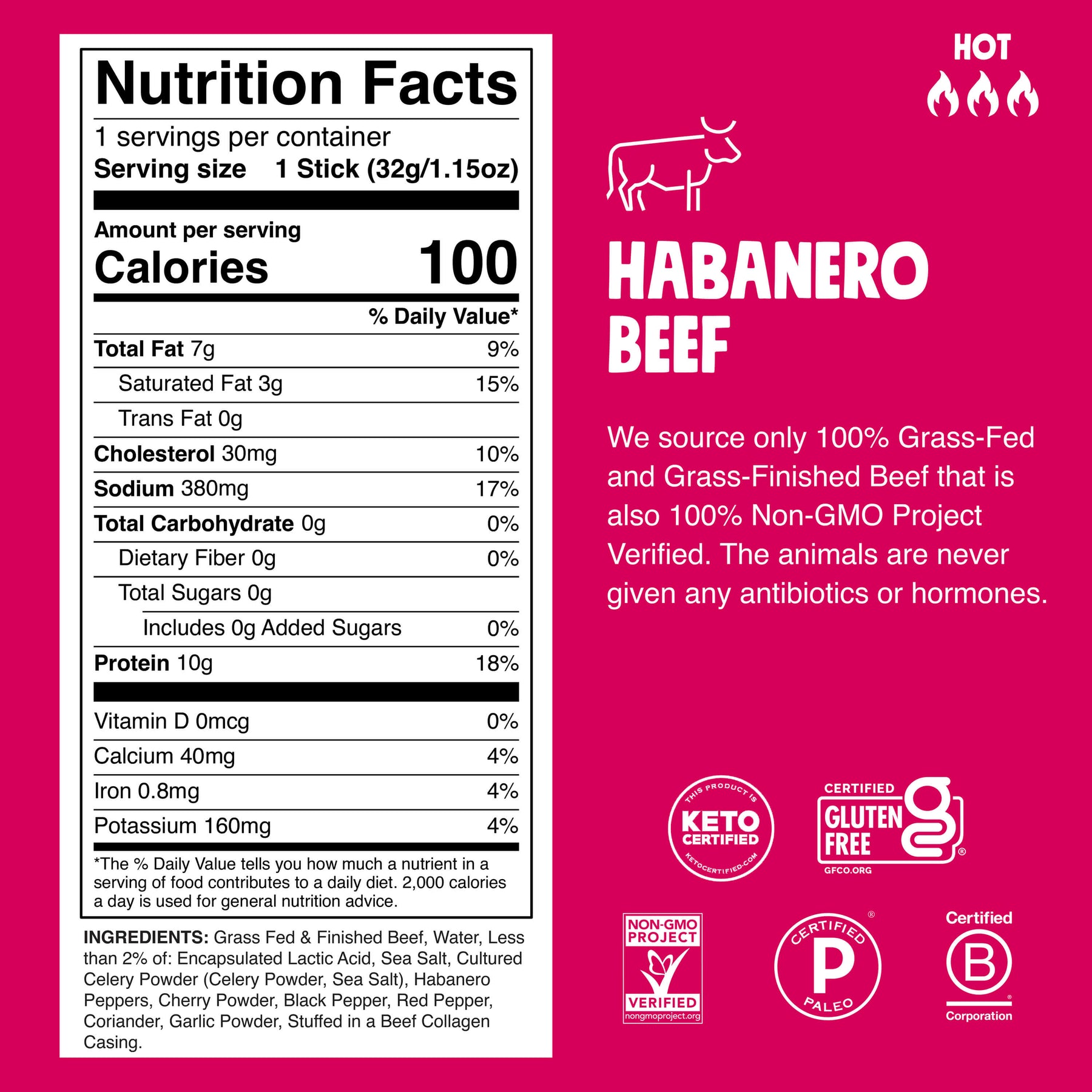 Habanero Beef - Premium Boost