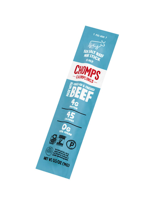 6 ct. Sea Salt Beef Chomplings - Simple Variety Snack